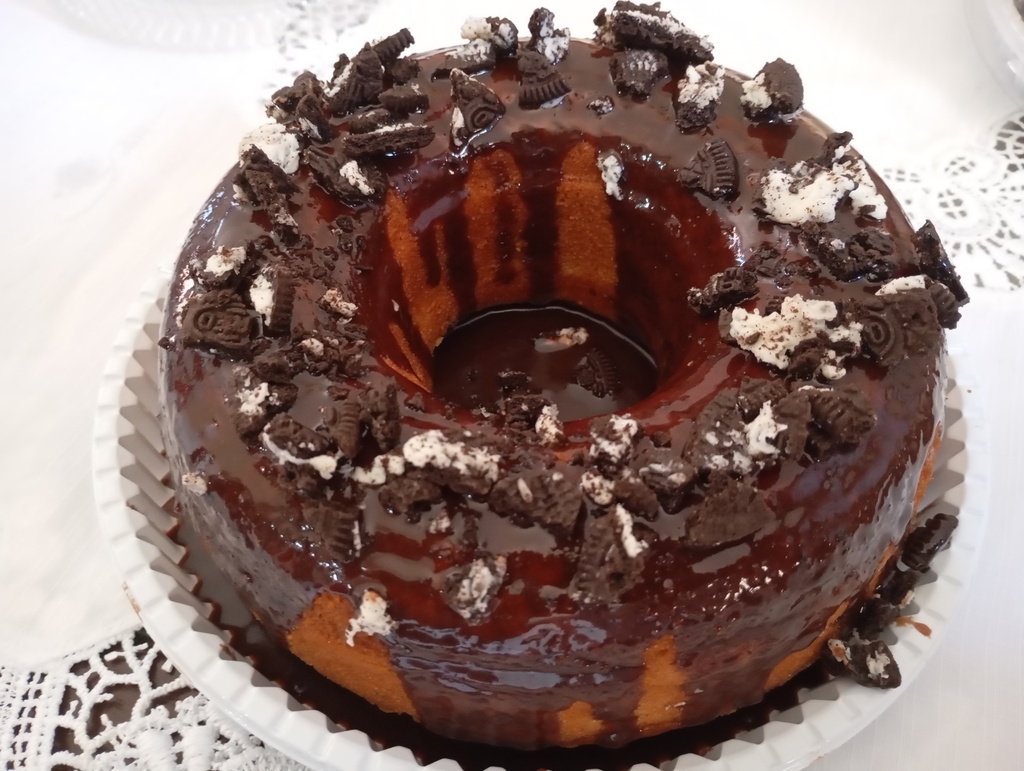 Queque de Oreo